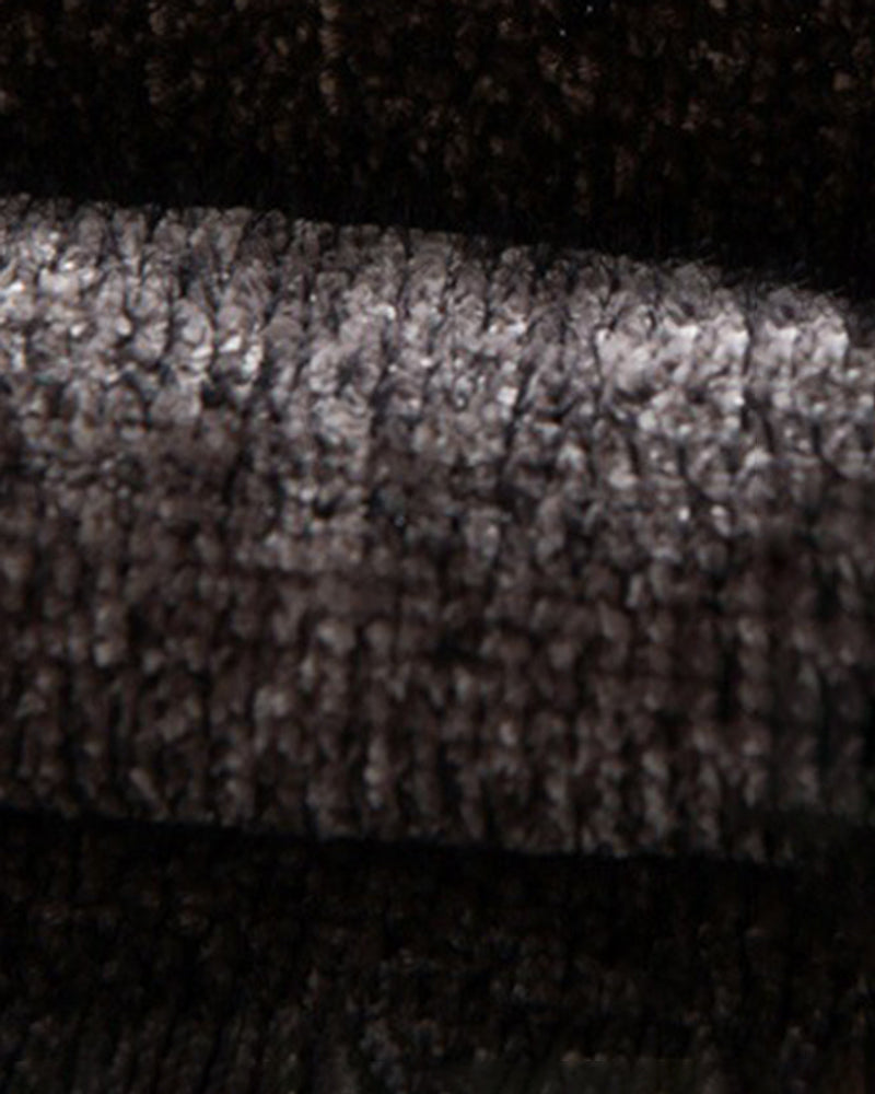 Big & Tall Men's Chenille One-piece Velvet Crew Neck Padded Sweater L-4XL - Image 11